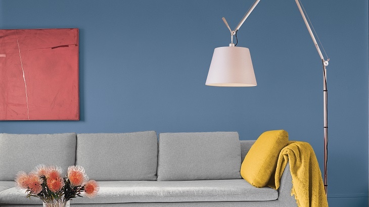 Foto: PPG Global Barevné nálady, kombinace, inspirace: Modrá