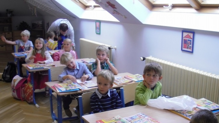 Podkrovní školní prostory, foto D. Kopačková Podkrovní školní prostory, foto D. Kopačková