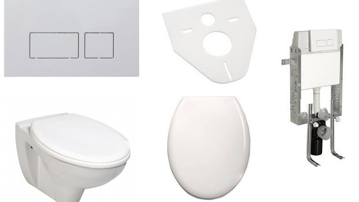 AKCE: SAPHO zvýhodněný WC set AKCE: SAPHO zvýhodněný WC set