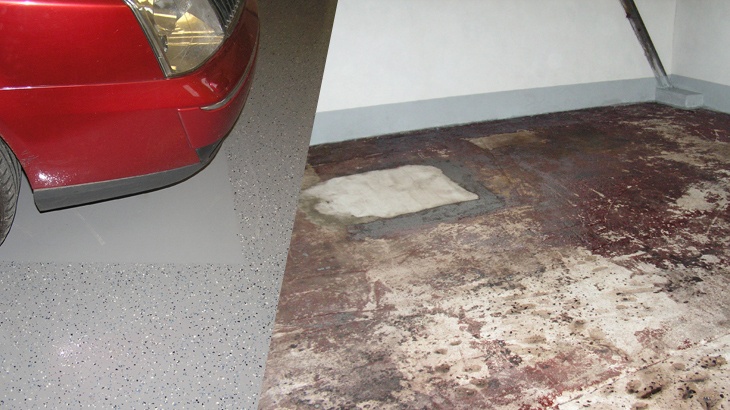 Jak na renovaci podlah v privátních garážích?