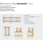 Konstrukce stěny s deskami fermacell © Fermacell GmbH.