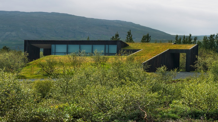 Neviditelná chatová osada z Islandu