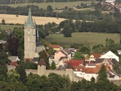 Tachov usiluje o dotace na opravu monumentální jízdárny Světce