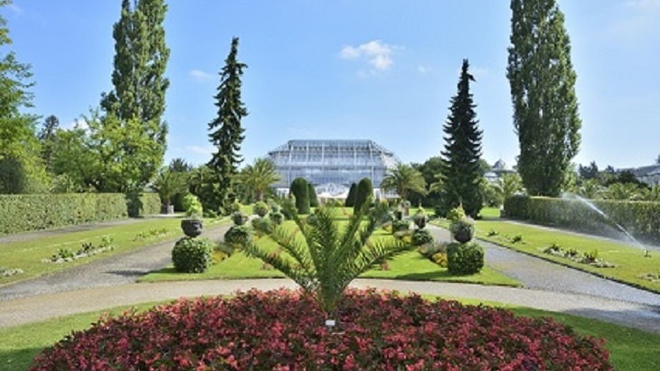 Nové skleníky botanické zahrady v Berlíně