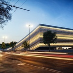 Budova muzea v Budapešti bude připomínat velkou U-rampu Foto:  Axion Visual