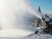 Jak se řídí sněhová děla v areálu Ždenijevo