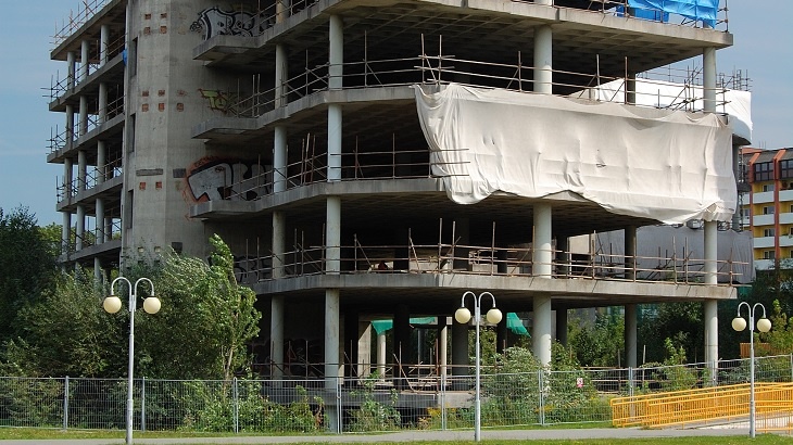 Bude dostavěna budova "Skelet" v Ostravě?