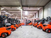 ROCKWOOL má nově 21 vysokozdvižných vozíků na CNG