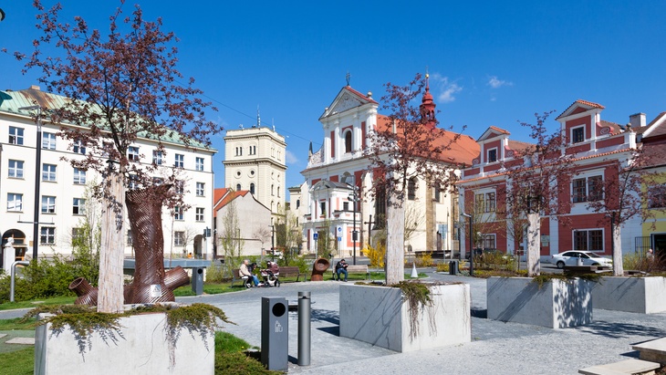 Mladá Boleslav, náměstí, fotolia.com © kaprikfoto Mladá Boleslav, náměstí