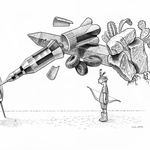 : Ilustrátor roku: Michal Bačák / ilustrace pro časopis Newsweek