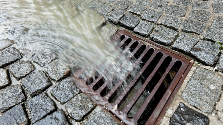 Dešťovou vodu není nutné čistit, pokud je vedena oddílnou kanalizací, fotolia.com © Gina Sanders