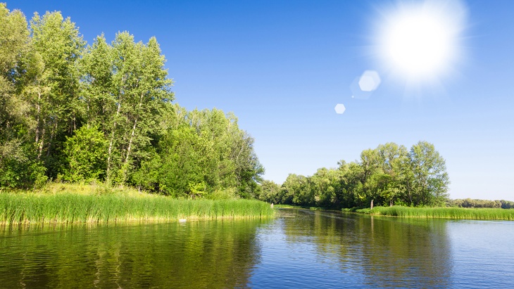 Ilustrační obrázek © fotolia.com Les, voda, retenční nádrž