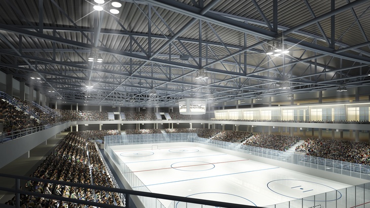 Hokejová hala - ilustrační obrázek, fotolia.com © KB3 hokejová hala, zimní stadion, Brno
