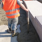 Lití cementové pěny poriment
