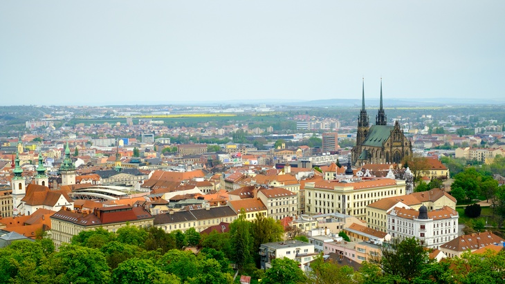 Brno, špilberk, hrad, katedrála