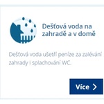 Dotační program Dešťovka