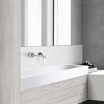 KLUDI BALANCE WHITE Podomítková dvouotvorová nástěnná baterie
