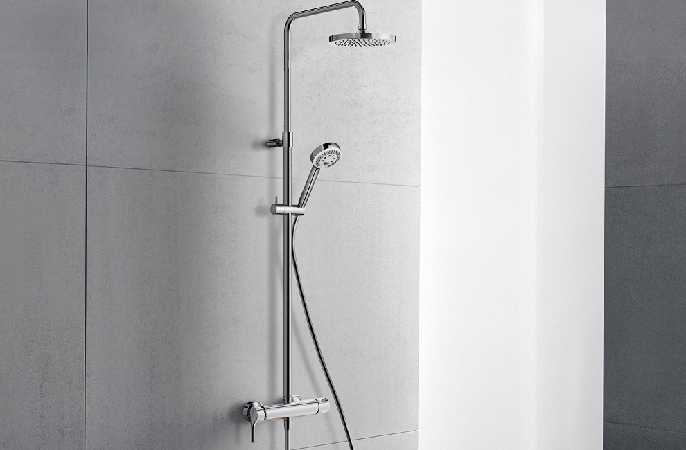 KLUDI LOGO DUAL SHOWER SYSTEM