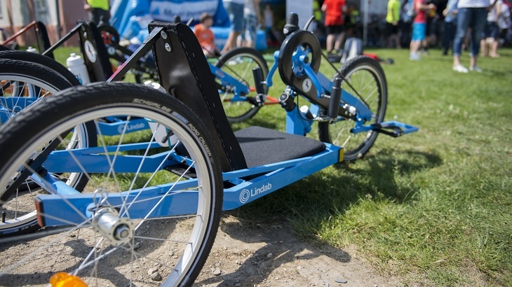 Lindab podporuje handicapované děti se zájmem o cyklistiku