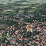 Pohled na Mikulov s dominantou zámku