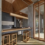 Skromný dům s výhledem na hory nezapře inspiraci světovou architekturou  Foto: Shamanth Patil J.