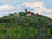 Třistahektarové jezero Most vzniklo rekultivací těžební jámy