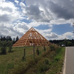 Pyramida - objekt pro meditaci a relaxaci v Bohdalově
