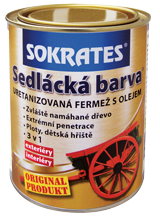 Krycí barva na bázi modifikované fermeže s olejem ve vodě. Krycí barva na bázi modifikované fermeže s olejem ve vodě.