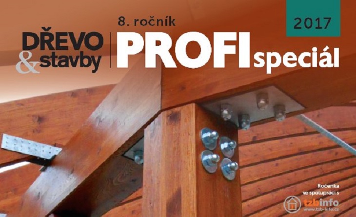 Ročenka PROFIspeciál 2017 letos opět se supplementem DŘEVO&stavby pro města a obce 2017  