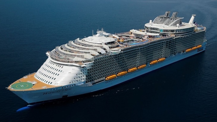 Největší výletní loď světa Harmony of the Seas má na palubě izolaci Rockwool