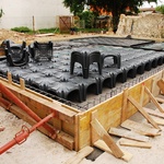 Při zjištěném vysokém radonovém riziku je nutné přizpůsobit konstrukci domu, například odvětráním pod objektem Zdroj: Fotolia.com - dragoncello