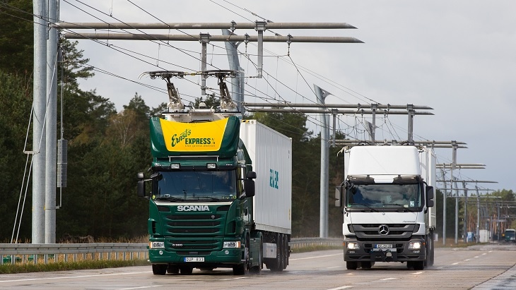 eHighway je plnohodnotnou alternativou k tradiční kamionové přepravě.