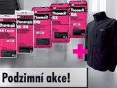 Podzimní akce na stěrky Thomsit - softshellová bunda zdarma Podzimní akce na stěrky Thomsit - softshellová bunda zdarma