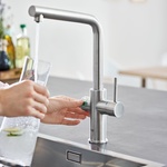 Díky systému GROHE Blue® Home vám již nikdy nedojdou zásoby pitné vody