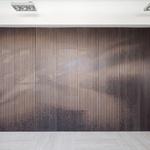 Flexibilní byt se promění dle požadavků, stačí přesunout stěny Foto:  Dennis Lo Designs