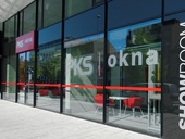 PKS okna s novým showroomem na Rohanském nábřeží v pražském Karlíně