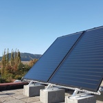 Slnečné kolektory určené na ohrev teplej vody od THERMOSOLARU Žiar