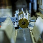 Rockwool výrobní linka potrubních izolačních pouzder finální produkt