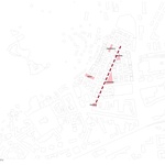 Veřejné prostory získávají svůj charakter díky jejich pozici v rámci území. Středobodem se tak stává největší z nich obklopené spolkovým domem, obchody a tržnicí v přízemí zbylé přádelny.