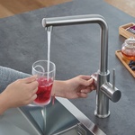 GROHE Red ohřívá pouze přesně požadované množství vody