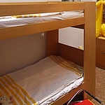 Patrové postele v dětském pokoji Autor: Ing. arch. Petr Brandejský