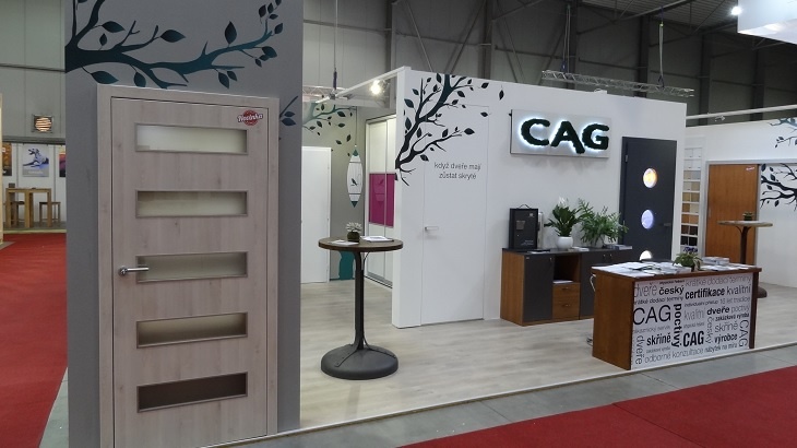 Tradiční český výrobce dveří CAG představí své novinky na veletrhu FOR HABITAT