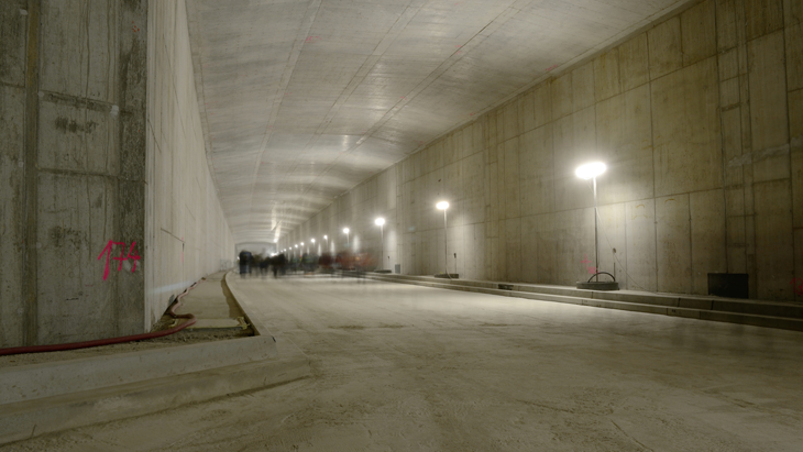 Stavba tunelového komplexu Blanka trvala více než sedm let