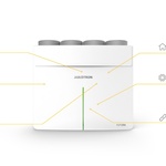 Rekuperační jednotka Futura disponuje možností řízeně navracet do interiéru vlhkost a dosáhnout tak opravdového vnitřního komfortu bez přesoušení. Prezentována bude na veletrhu FOR ARCH 2018. Zdroj: JABLOTRON LIVING TECHNOLOGY s.r.o.