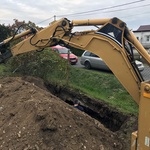 Hledání kanalizační přípojky na špatném místě