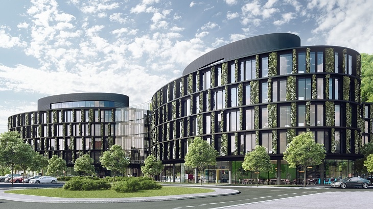 Nové administrativní centrum AFI Karlín bude příkladem možností vertikálních zahrad Nové administrativní centrum AFI Karlín bude příkladem možností vertikálních zahrad
