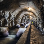 Při budování návštěvnického centra nad vodopádem byl středem zájmu život ryb  Foto: Tom Auger