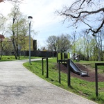 Příkladem realizace drenážního betonu je městský park Gaštanica v Bratislavě
