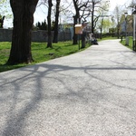Příkladem realizace drenážního betonu je městský park Gaštanica v Bratislavě