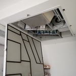 Systém řízeného větrání s rekuperací a vytápění pomocí vzduchotechniky DUPLEX RB4-EC 650/350 v rodinném domě (Olomoucký kraj)